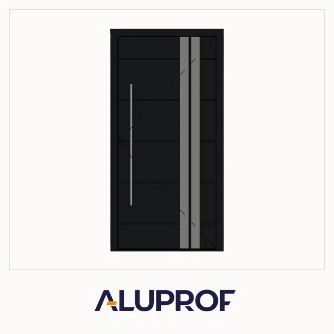 MB-86N SI Panel Door Single AD10 Inward/Outward Opening