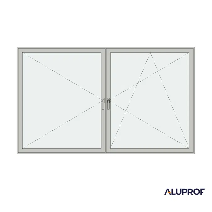 MB-79N US SI Window Type A 2-sash Tilt&Turn-Sidehung