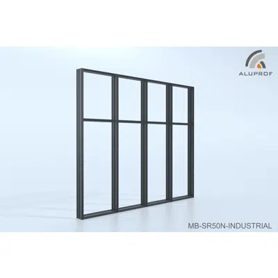 Image for MB-SR50N INDUSTRIAL Mullion-Transom Curtain Wall