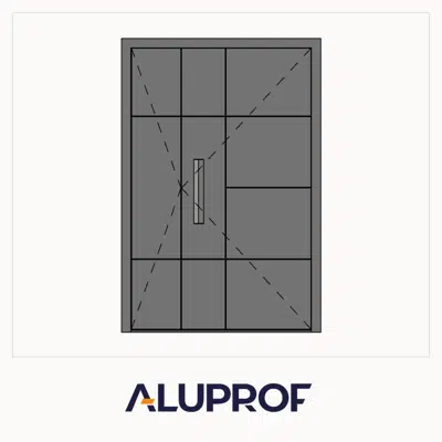 Image pour MB-86N SI Panel Door Double AD16 Inward/Outward Opening