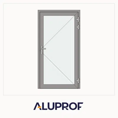 Immagine per MB-78EI External Fireproof Single Door Opening Outwards for wall / curtain wall