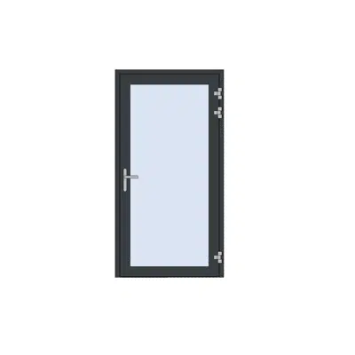 Image for MB-104 Passive AERO Door Single outward opening for wall / curtain wall