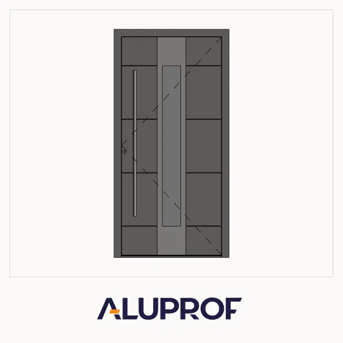 MB-79N SI Panel Door Single AD25 Inward/Outward Opening