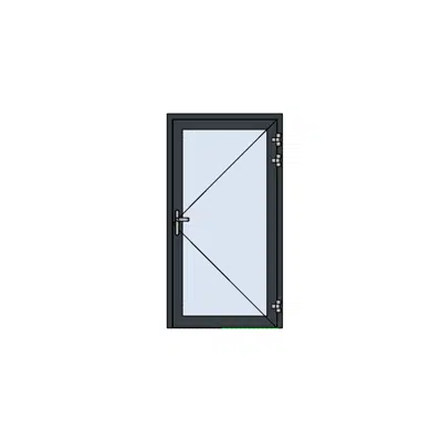 Image pour MB-78EI Internal Fireproof Single Door Opening Outwards