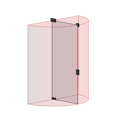 Image for MB-EXPO Single swing door for internal partition walls