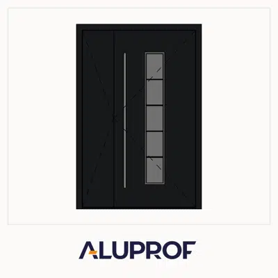 MB-86N SI Panel Door Double AP01 Inward/Outward Opening图像