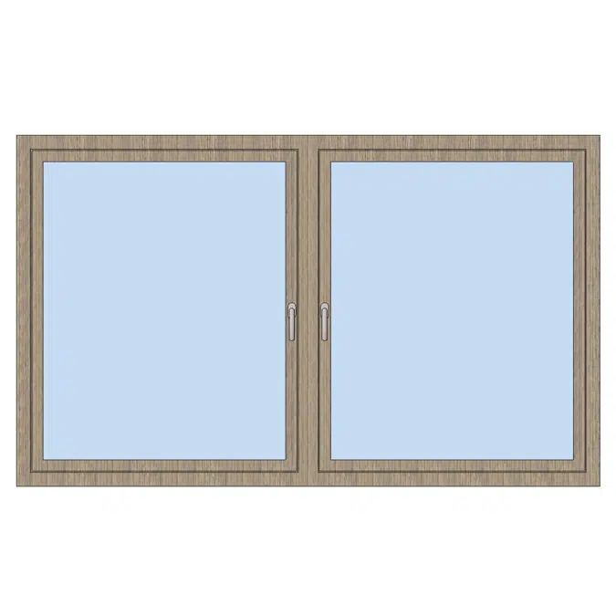 MB-86 Casement Window 2-sash Bottom-hung