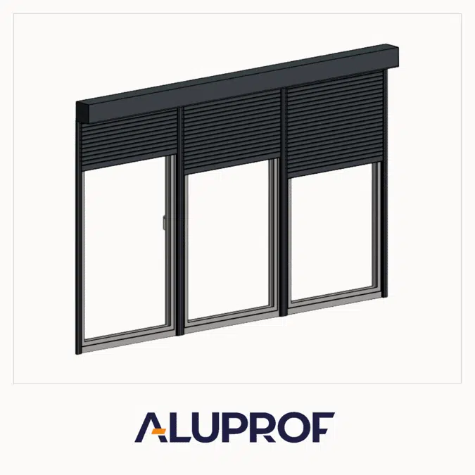 SP-E Flush-mounted Roller Shutter System
