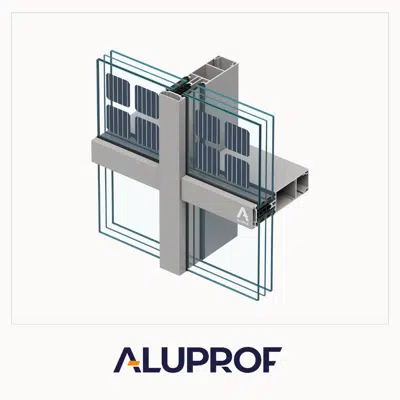 Image for MB-SR50N-PV Mullion-Transom Curtain Wall integrated with a photovoltaic system