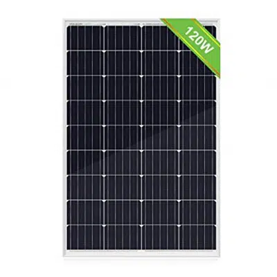 Image for Eco-Worthy 120W Monocrystalline Solar Panel