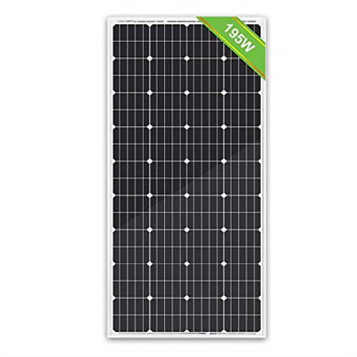 Image for Eco-Worthy 195W Monocrystalline Solar Panel