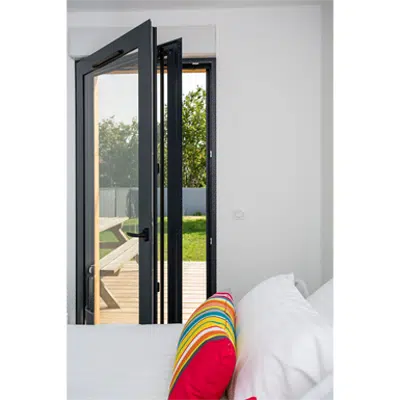 obraz dla Aluminium door-window opening inside 1