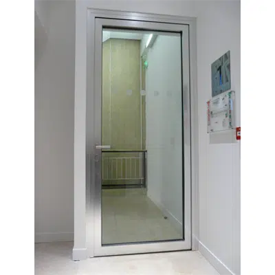 Image for Aluminium single fire door