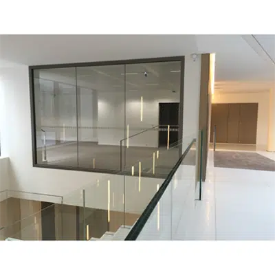 Immagine per Aluminium edge to edge partition wall