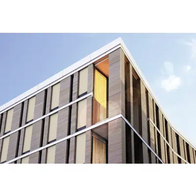 Image for Basic shaft awning with rail guidance