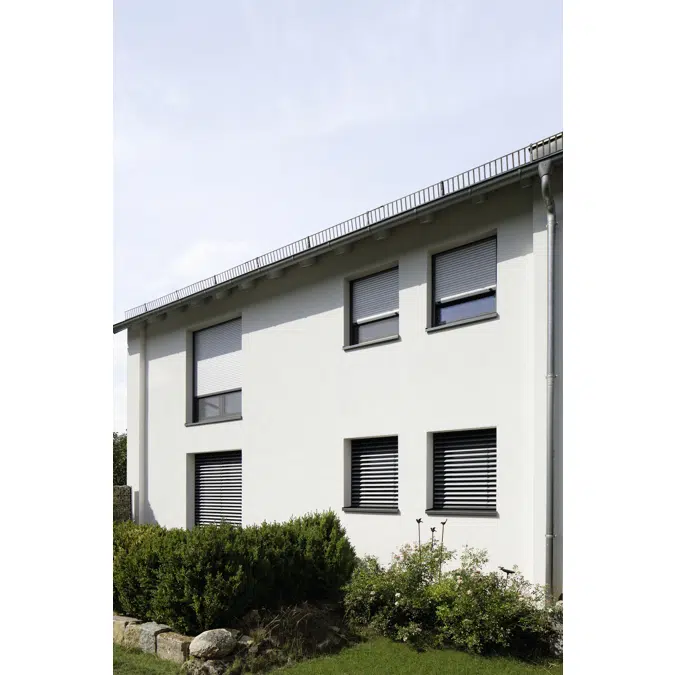 Top-mounted external venetian blind AU-RA