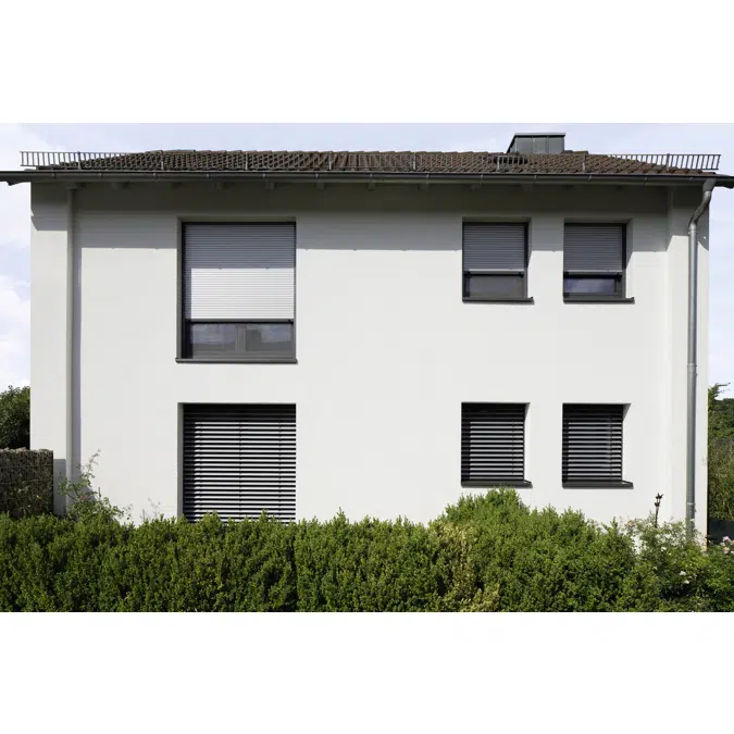 Top-mounted external venetian blind AU-RA