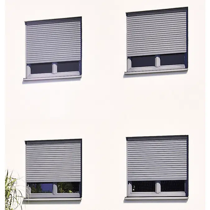 Shaft roller shutter system SSR