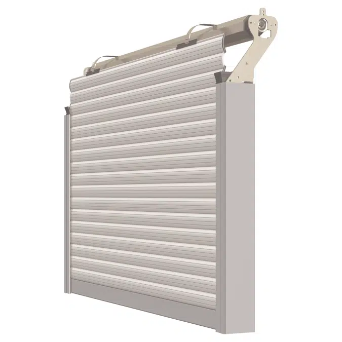 Shaft roller shutter system SSR