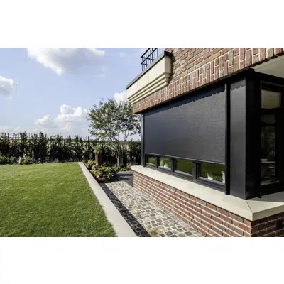 Image for Top-mounted awning for new buildings NA-MA with easyZIP guidance