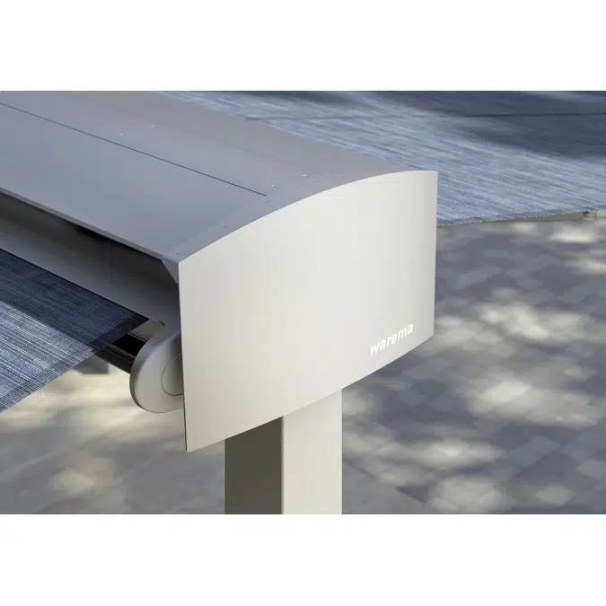 Free-standing awning frame
