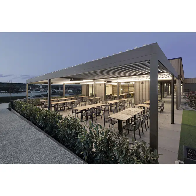 Slat roof Lamaxa L50