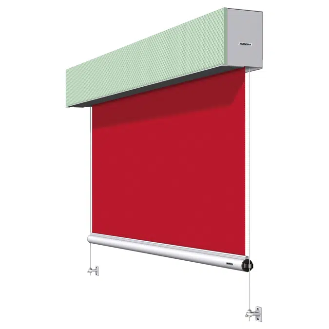 Awning window system FSM with cable guidance