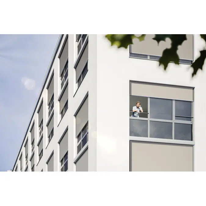 Awning window system FSM with cable guidance