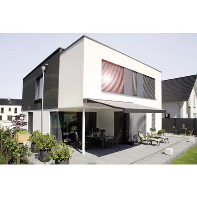 Image pour Brise-soleil orientable - pose traditionnelle NA-RA avec guidage par câbles