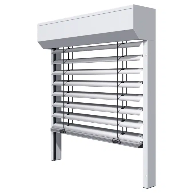Front-mounted external venetian blind R6