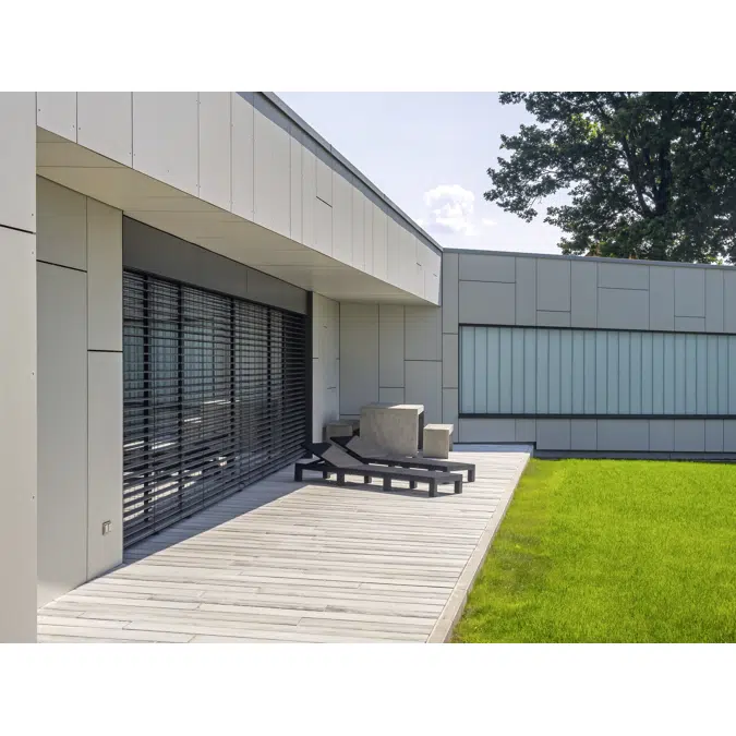 External venetian blind window system FSR with cable guidance