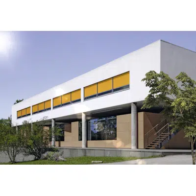 Awning window system FSM with rail guidance图像