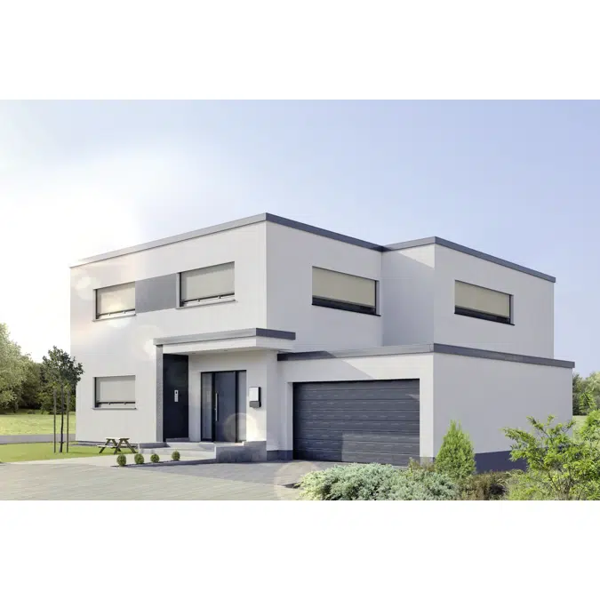 Awning window system FSM with rail guidance