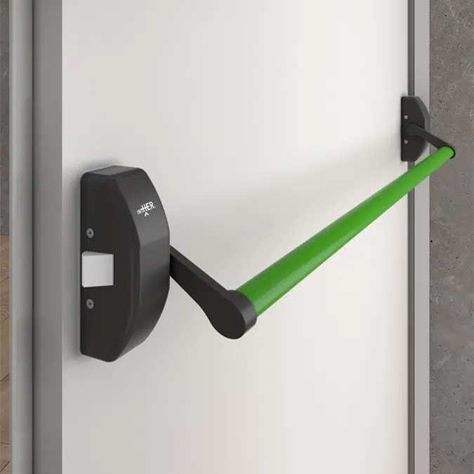 UNI-B 1H ACTIVE LEAF SURFACE PANIC DEVICE