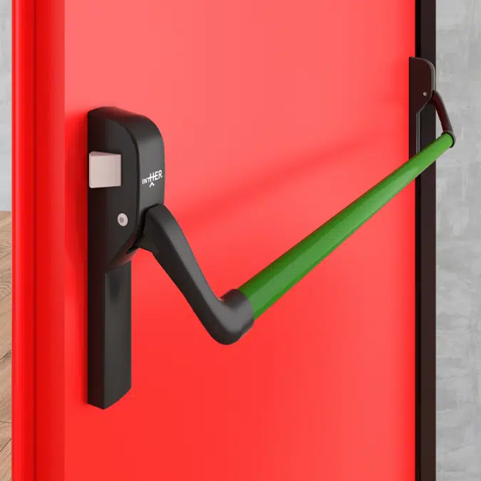 STD 1H ACTIVE LEAF SURFACE PANIC DEVICE