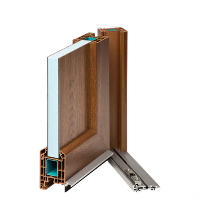 PVC Entrance Door - New construction - A70 range