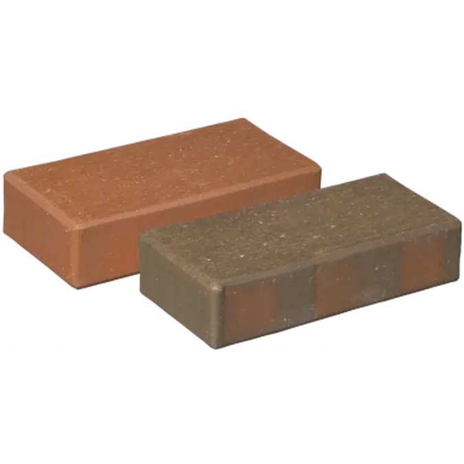 Red-Brown Flashed Klinker Paver