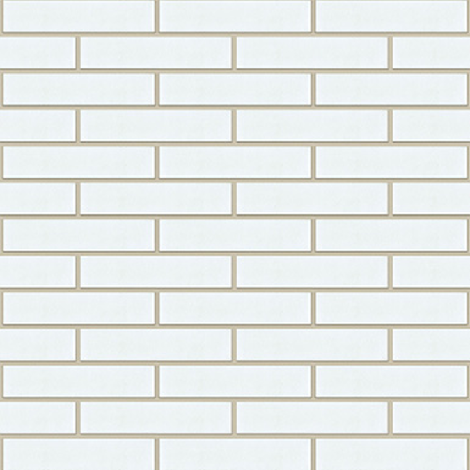 White Glazed Facing Brick