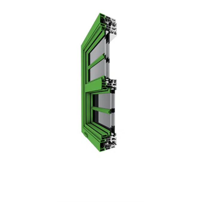 Об'єкти BIM – скачати безкоштовно! G661 Offset Casement Window | BIMobject