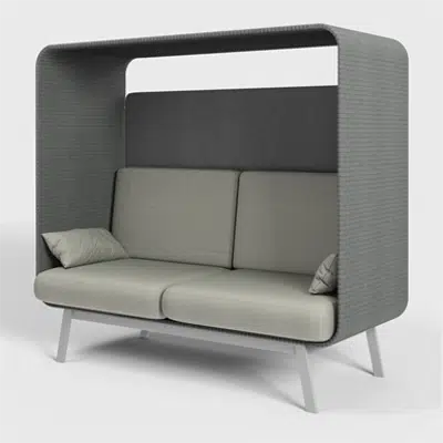 imagen para Privée - Acoustic sofa with coffee table
