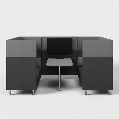 Image for Naxos Acoustic Workstation - Sectional Acoustic Sofa