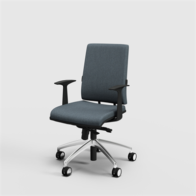 imagem para Zero7 Elegant - Executive Chair with Adjustable Backrest