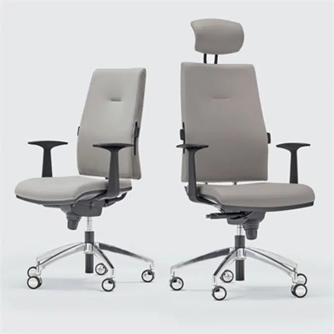 Zero7 Elegant - Executive Chair with Adjustable Backrest