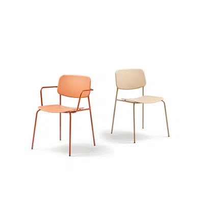 kuva kohteelle Cap plastic chairs