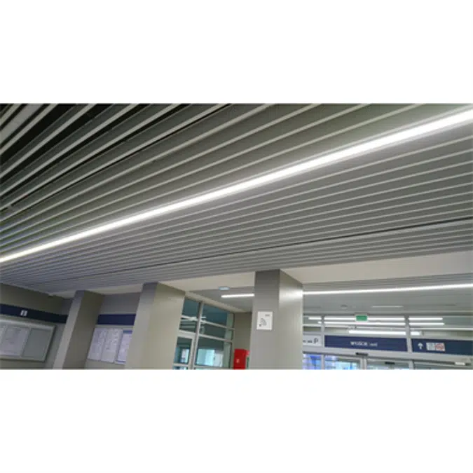 PP200 baffle ceiling