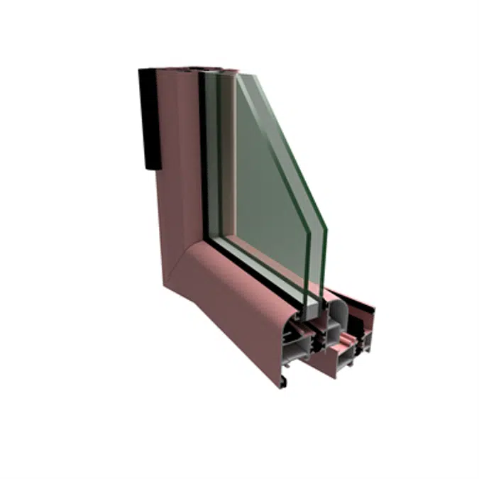 ALUPROM 38 Window - 1-Leaf Casement