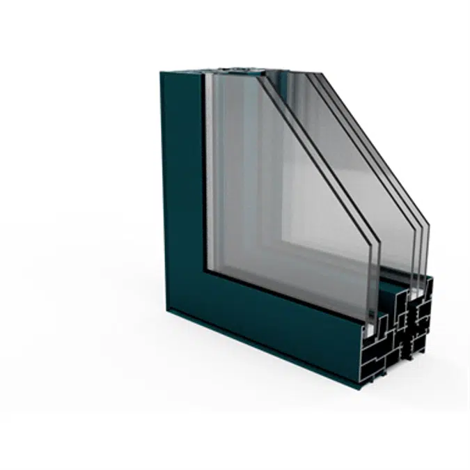 ALUPROM 46 Window - 1-Leaf Casement