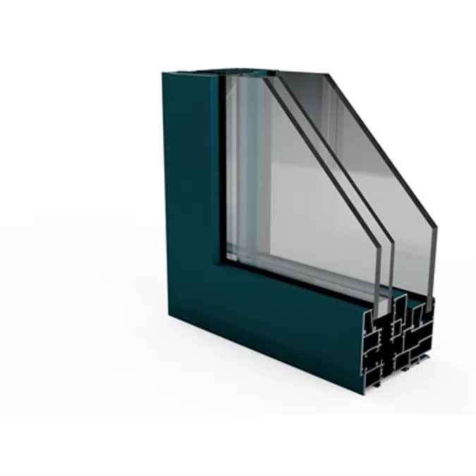 ALUPROM 44 Window - 2-Leaf Casement