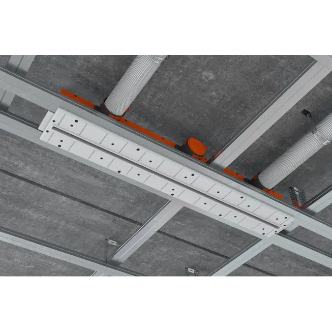 LINEO 600 PROFILE 75mm 1 slot diffuser