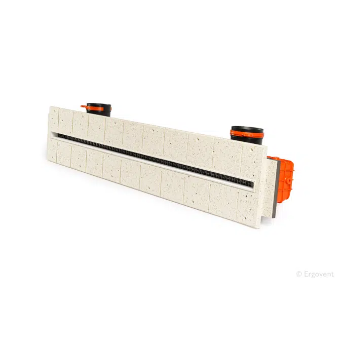 LINEO PRO PROFILE 90 mm 1 slot diffuser